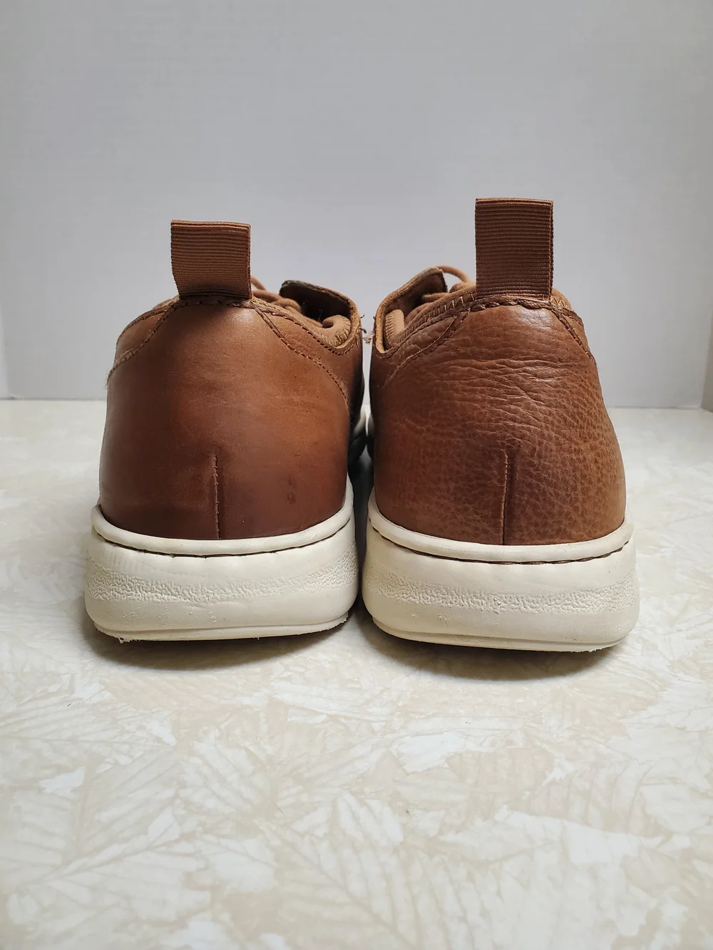 Born Men's Alegheny 11 Brown Leather Lace-Up Shoes